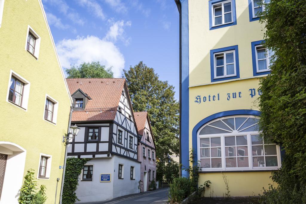 Hotel-Gasthof Zur Post Velburg Exteriér fotografie